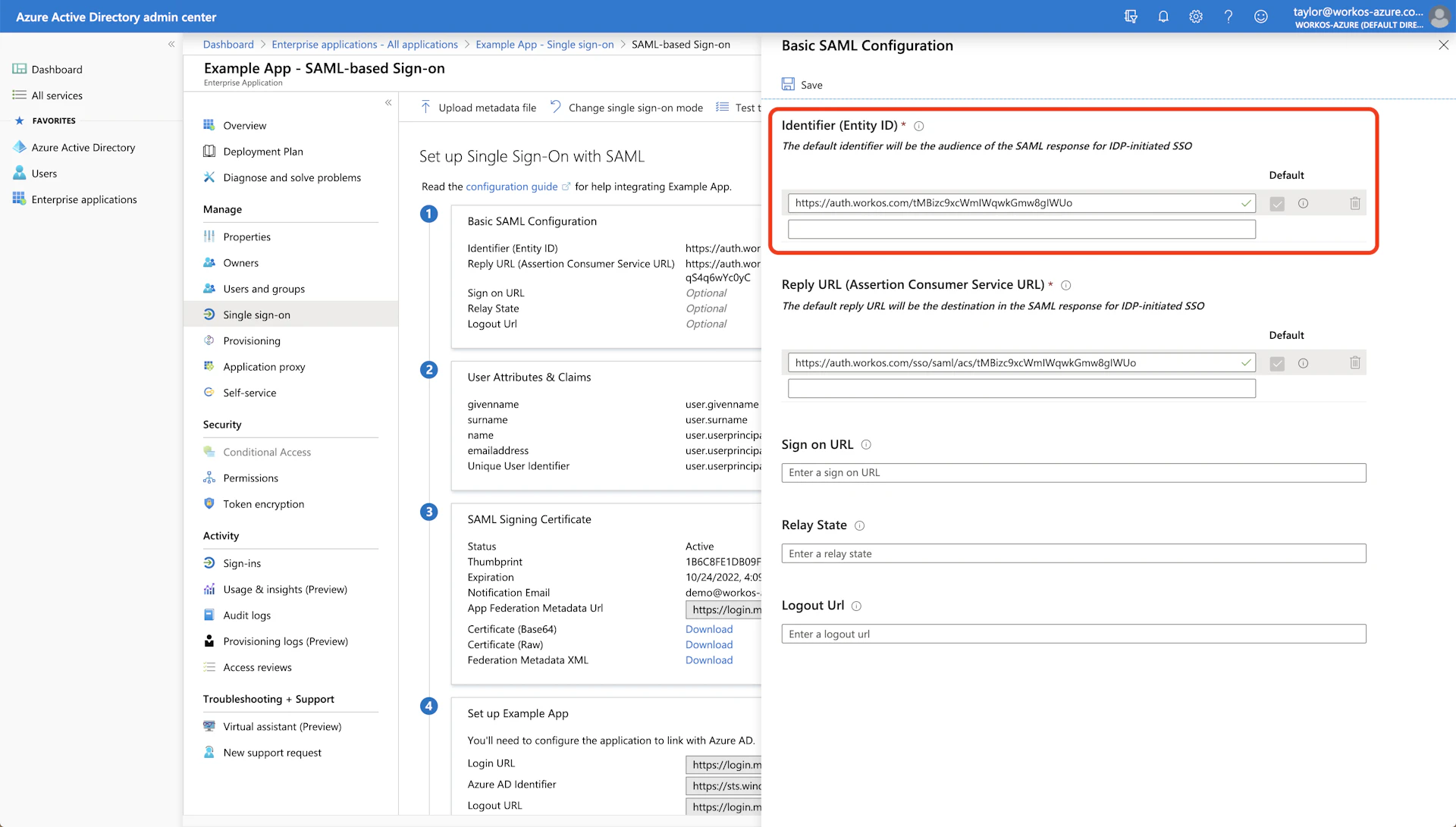 Saml Entity Id – SAML Specifications – LQPPM