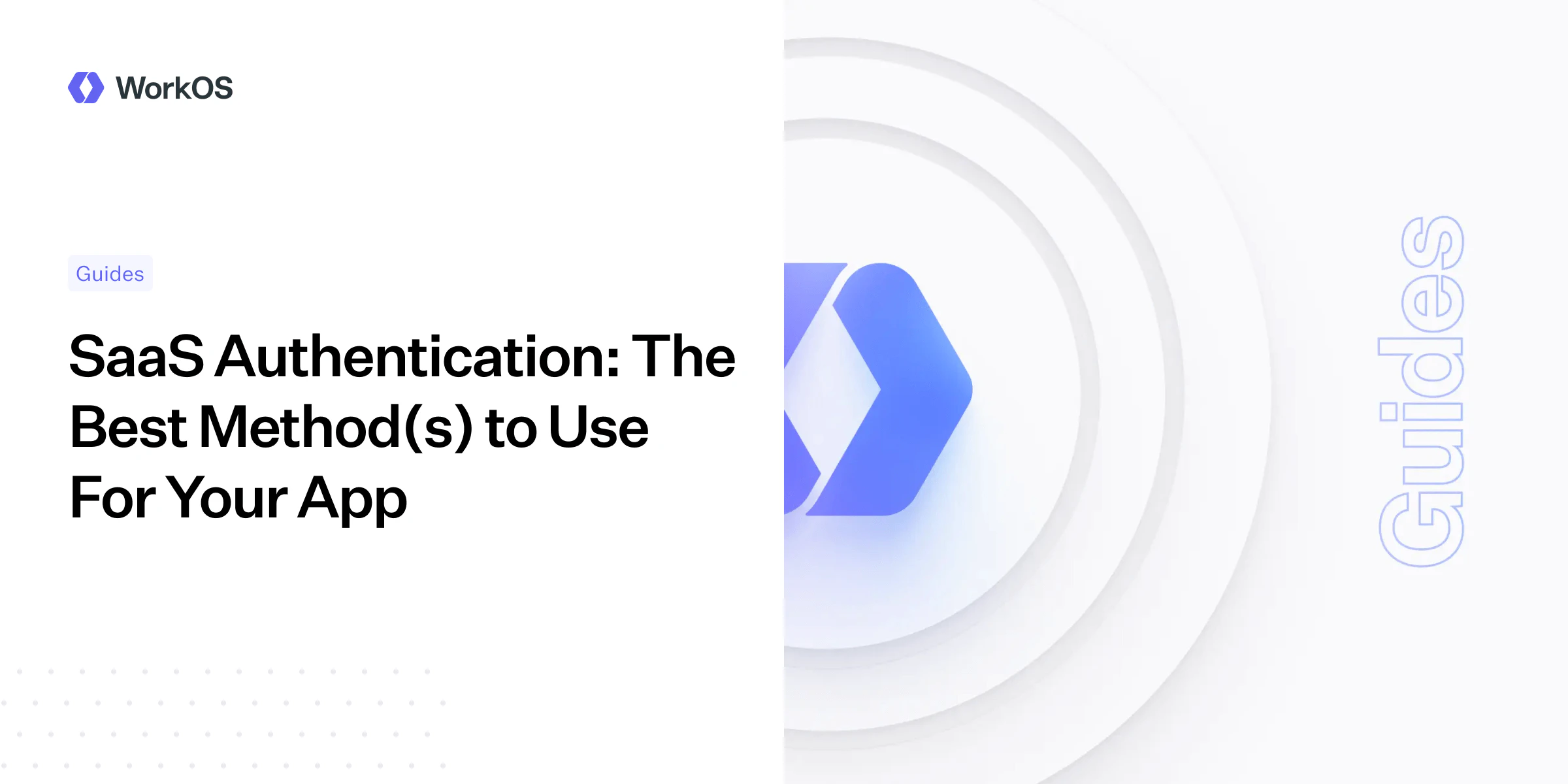 Sas Authentication SaaS authentication: the best method(s) to use for your app — WorkOS