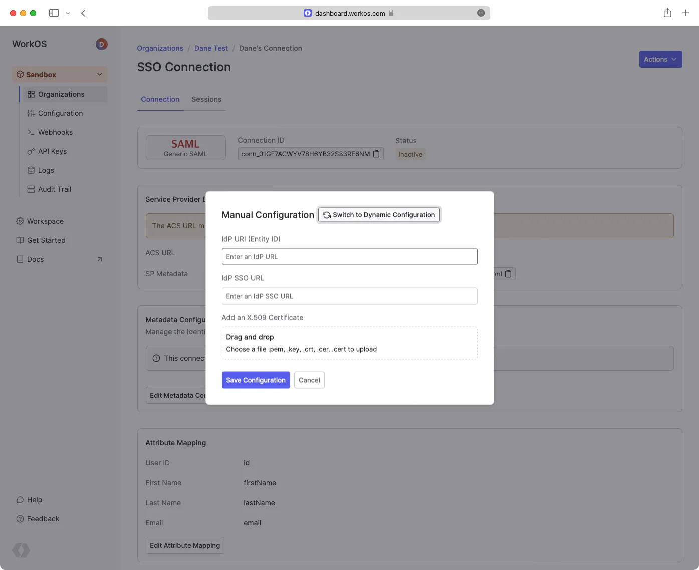 SAML Signing Certificates Single Sign On WorkOS Docs Saml signing certificates single sign on workos docs
