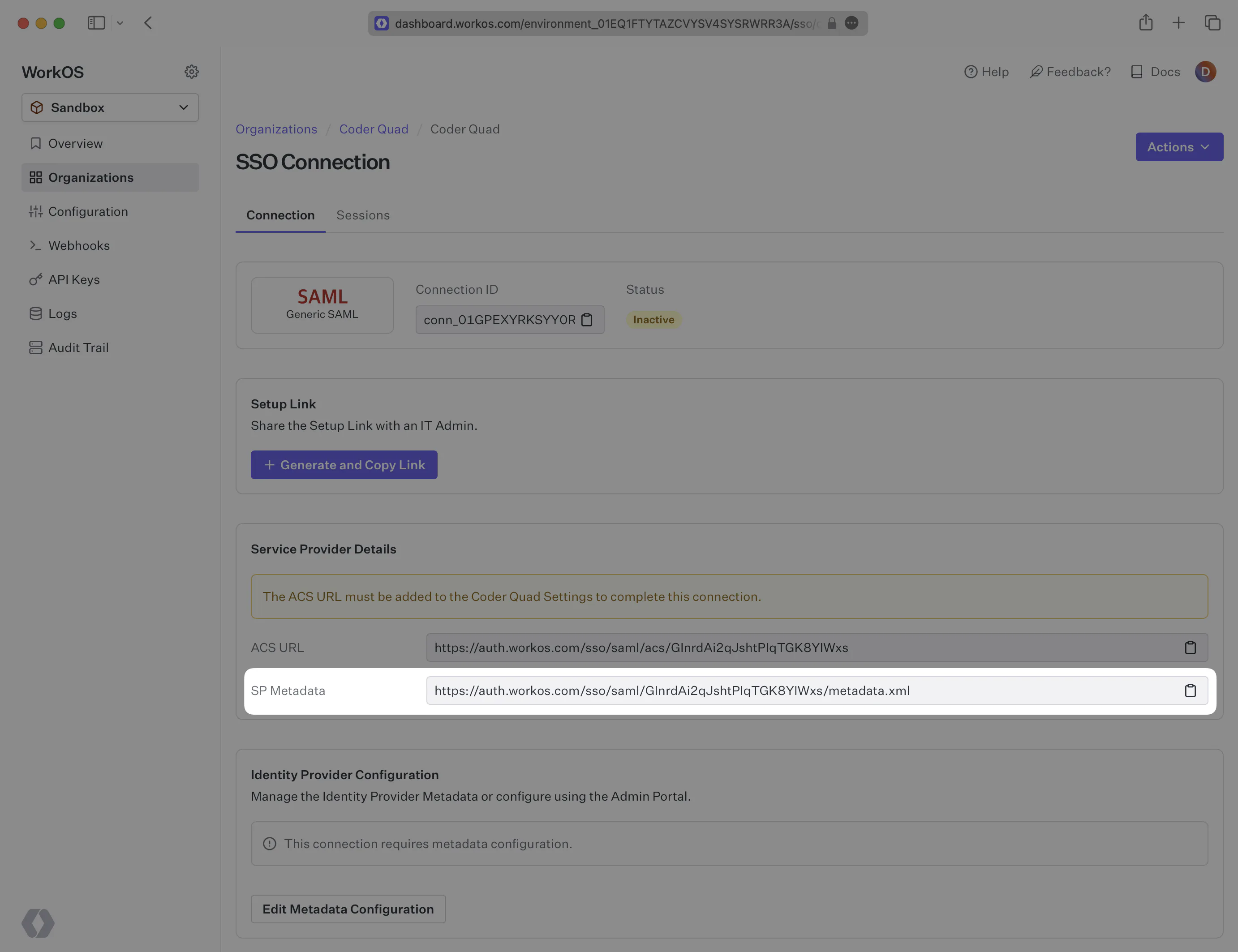 Workos SAML Signing Certificates – Single Sign-On – WorkOS Docs