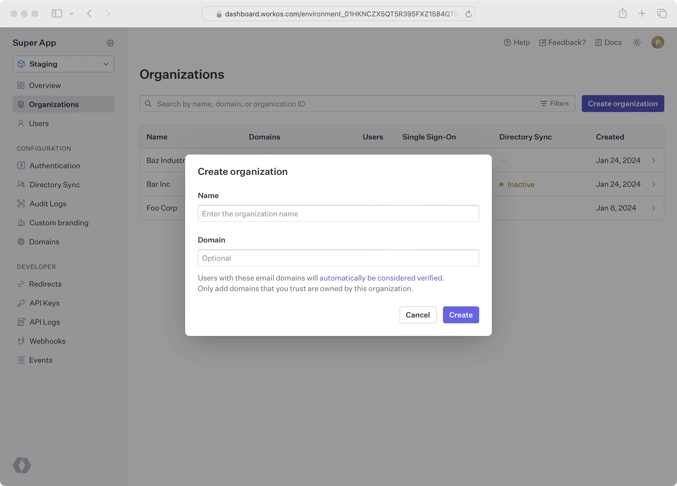 Workos Admin Portal – WorkOS Docs