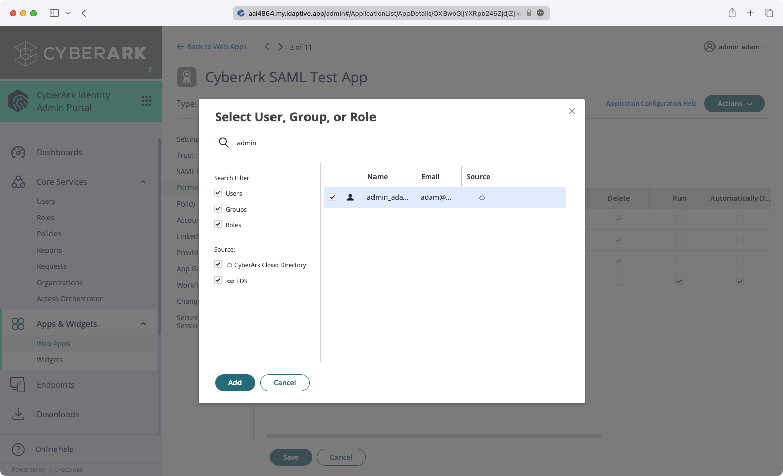 CyberArk SAML – Integrations – WorkOS Docs