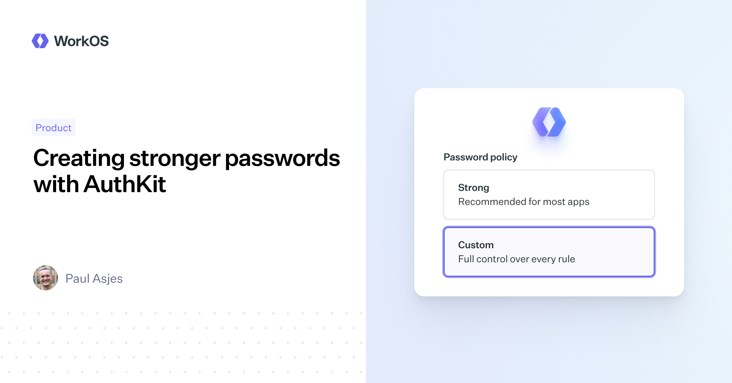 Creating stronger passwords with AuthKit — WorkOS