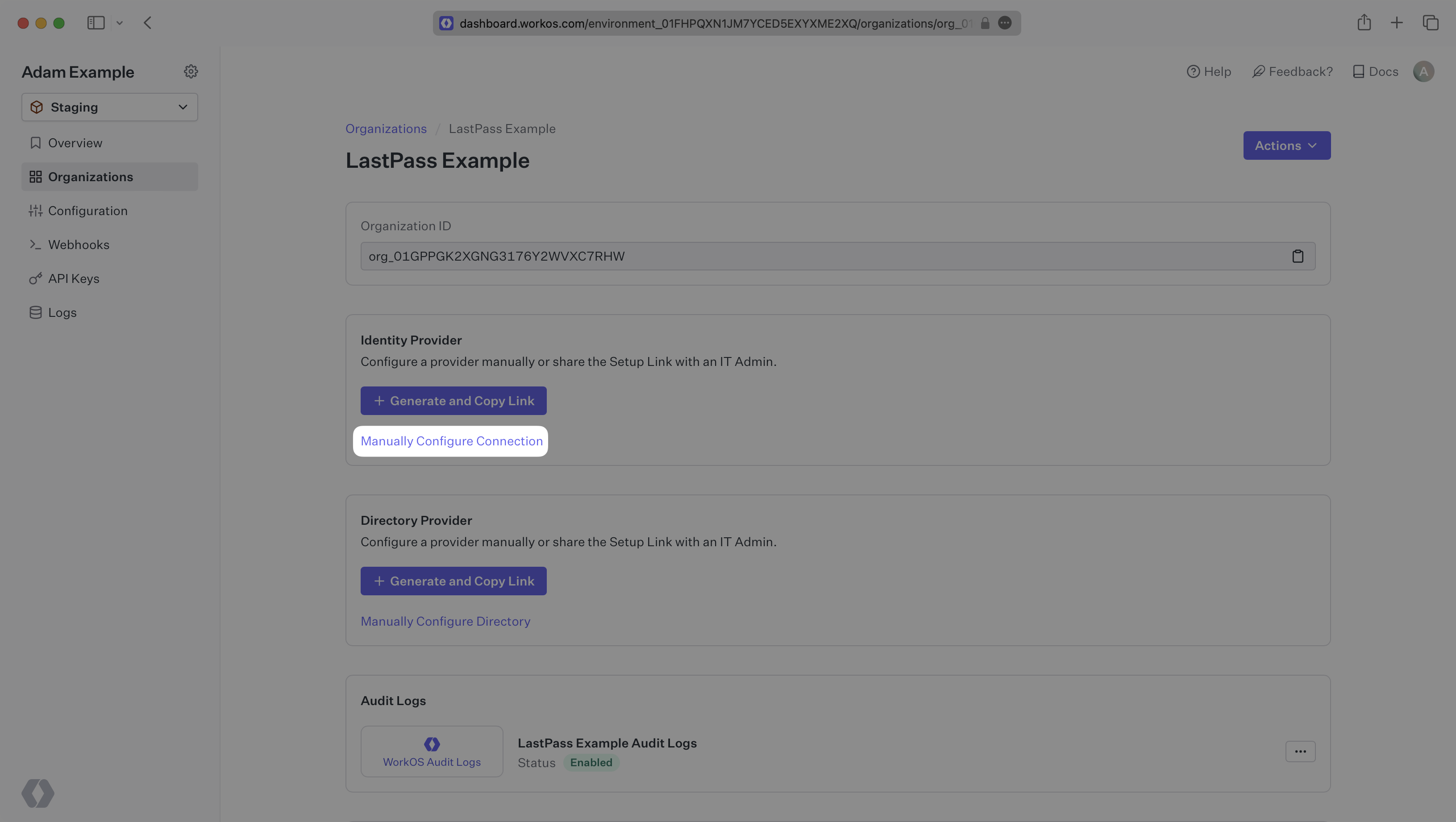 Zrzut ekranu pokazujący, gdzie znaleźć